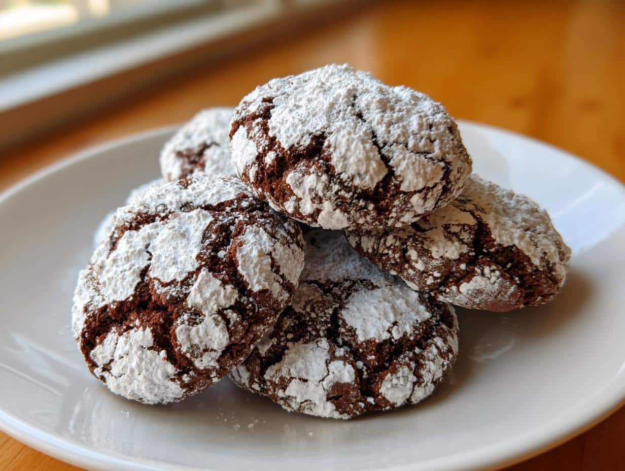 Chilling & Rolling: Secrets to Amazing Chocolate Crinkle Cookies